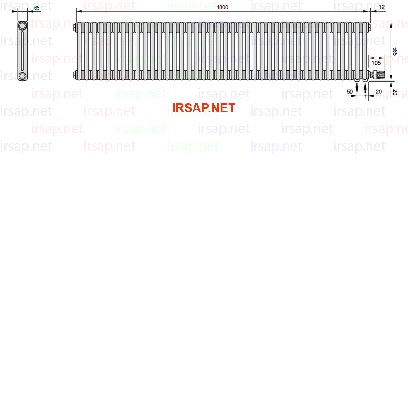 Радиатор IRSAP Tesi 20565/40 T26 CL 01